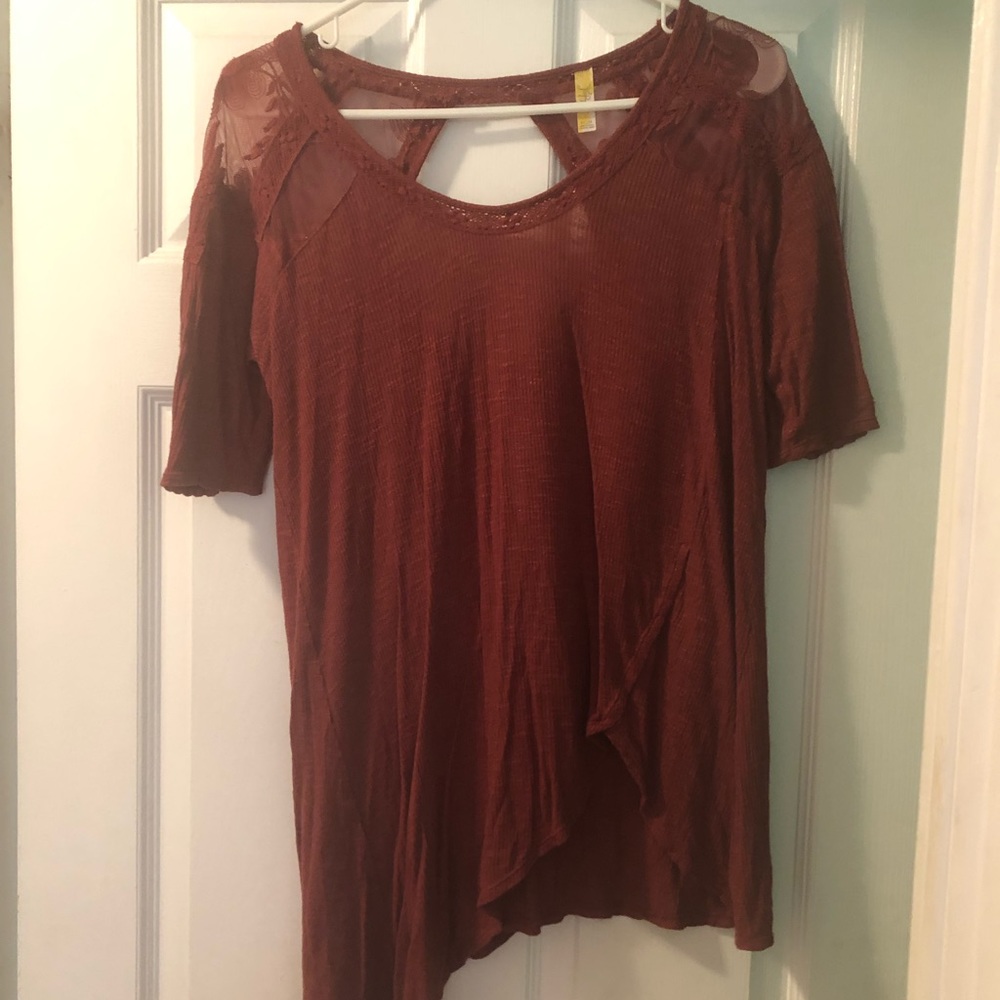 🌟SALE🌟Free People Asymmetrical Lace Tunic